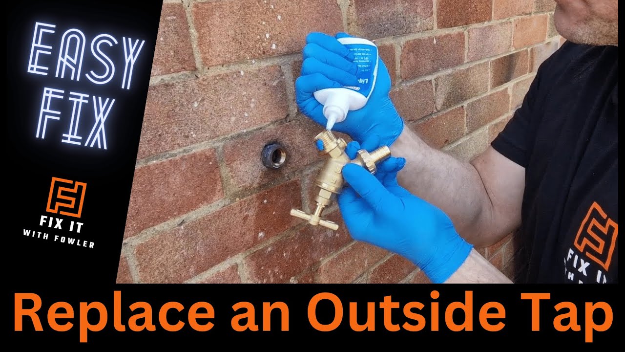 How To Replace An Outside Tap (Quick & Easy DIY)
