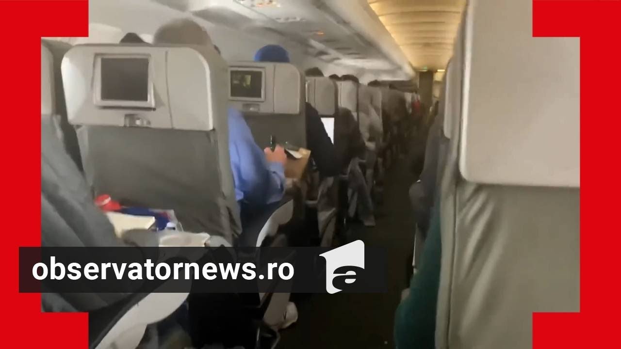 ANIMAŢIE. Cum au fost rănite stewardesele Wizz Air în timpul zborului Hamburg - Bucureşti