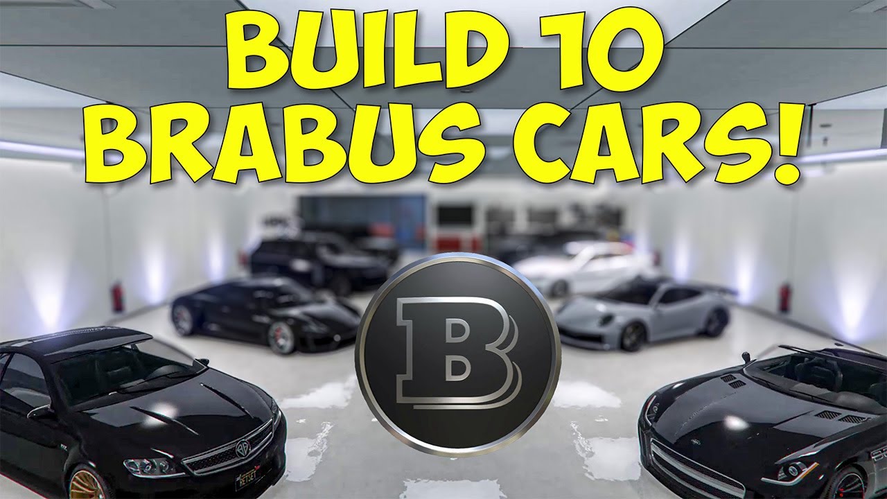 Let's Build 10 Brabus Cars In GTA Online (Benefactor etc)