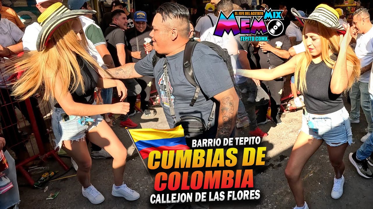 Las Clasicas De Colombia !! SONIDO MEMOMIX - CALLEJON DE LAS FLORES - BARRIO DE TEPITO 2025