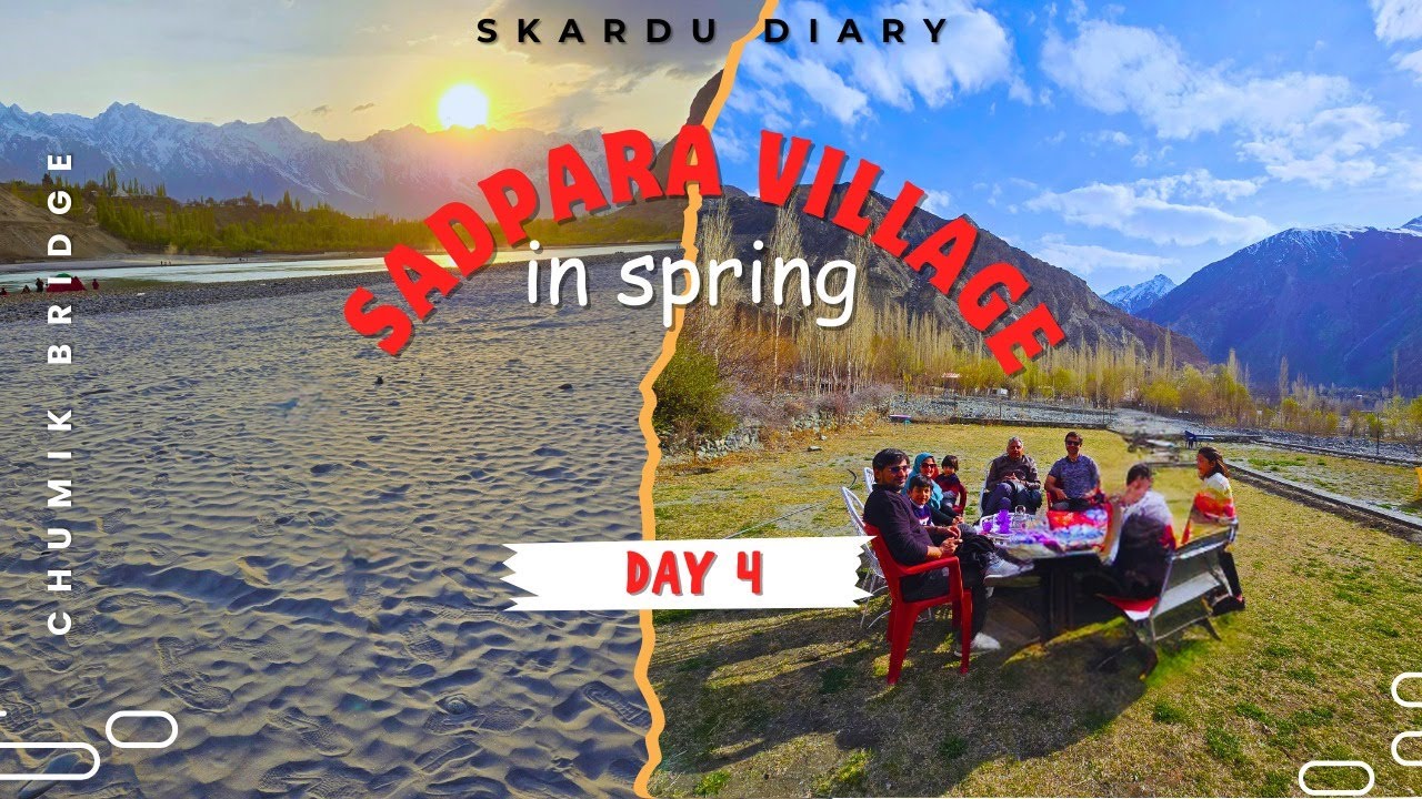 Beauty of Sadpara Lake & Chumik Bridge | Skardu in Spring | Family Trip Day 4