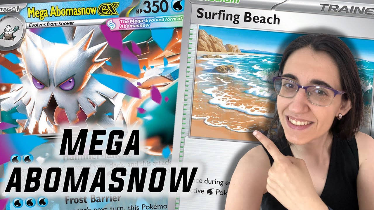 🥶 Abomasnow es el MEJOR MAZO DEL MUNDO - Mega Evolution Pok&eacute;mon TCG
