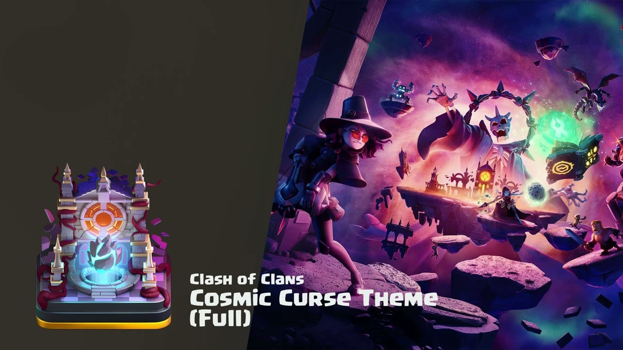 Cosmic Curse - Clash of Clans Scenery Theme/Music (Full)