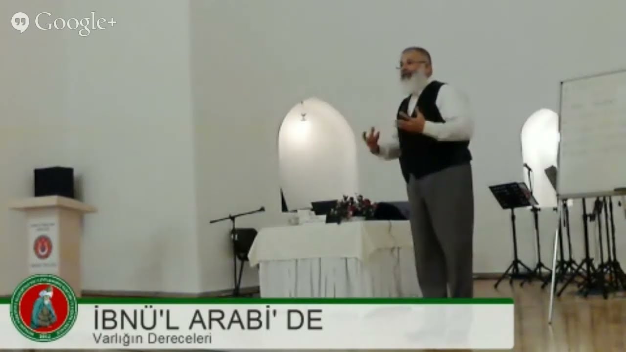Muhyiddini Arabi'de Varlığın Dereceleri