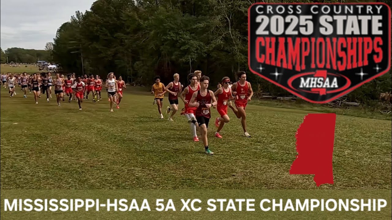 FULL RACE - 2025 Mississippi High School (MHSAA) 5A XC State Championship | 11/1/25