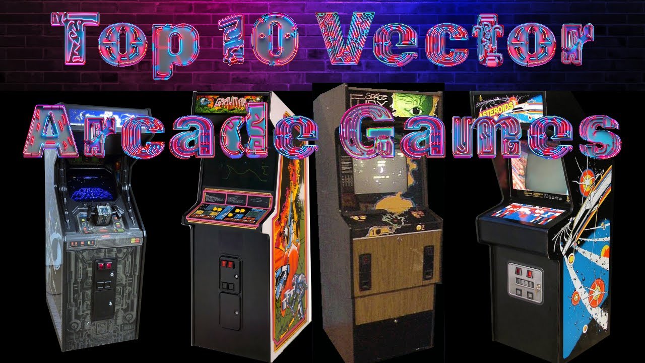 Top 10 80s Arcade Vector Games