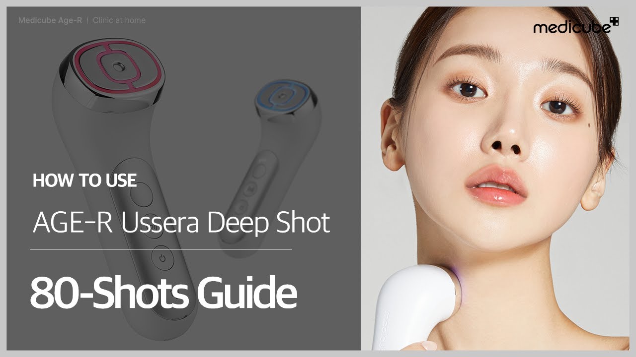 [MEDICUBE] Age-R Ussera Deep Shot 80 Shots: руководство по применению