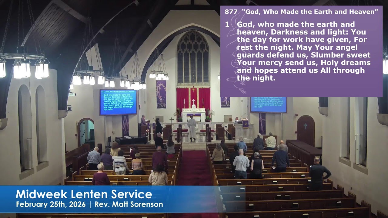 Midweek Lenten Serive | February 25, 2026