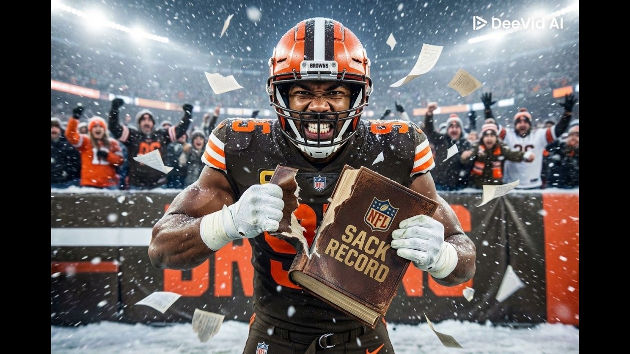 Records Were Meant to Be Broken… Garrett Took It Personally. NFL Sack record 2025 Myles Garrett.