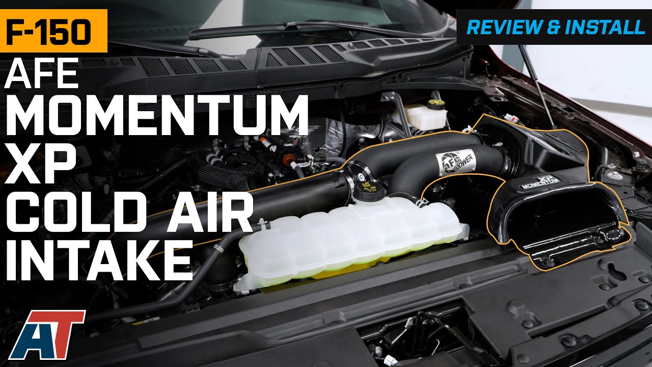 2021-2024 3.5L EcoBoost F-150 AFE Momentum XP Cold Air Intake with Pro DRY S Filter Review & Install