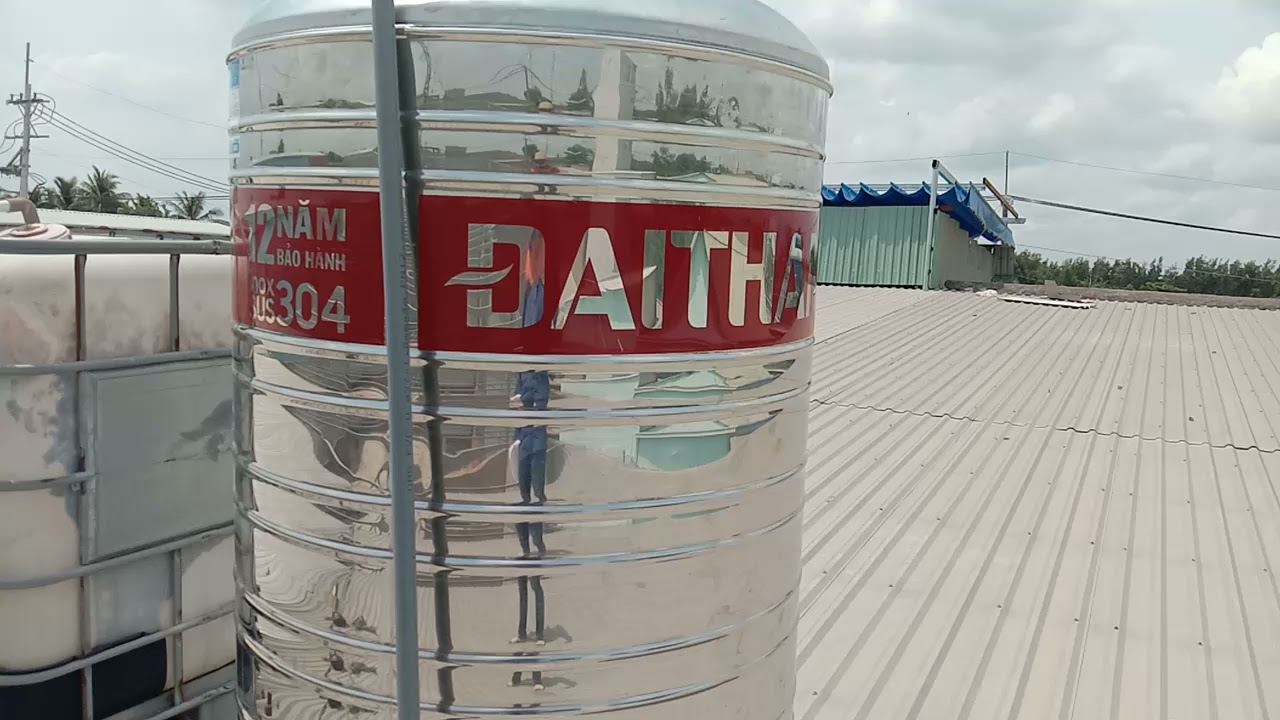 Lắp đặt và bàn giao Bồn nước inox Đại Thành đúng kĩ thuậ, an toàn