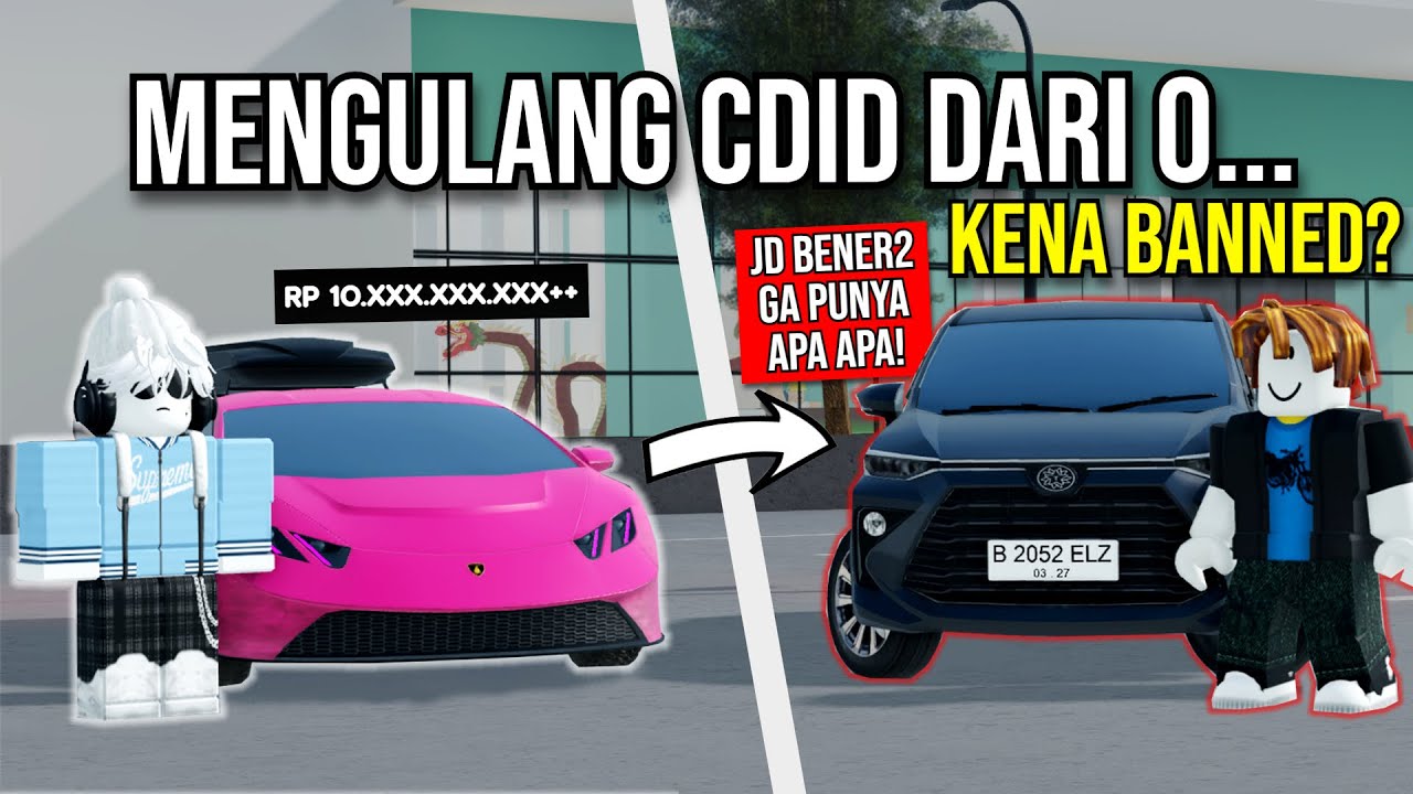 Gw Memulai CDID Kembali Dari 0!, Gara - Gara Kena Banned? - Roblox Indonesia