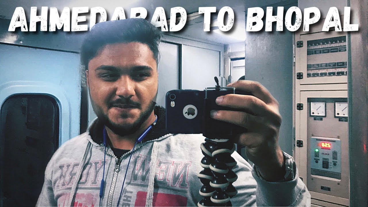 Ahmedabad to bhopal train journey | 3rd ac train journey | Pukhtun boy
