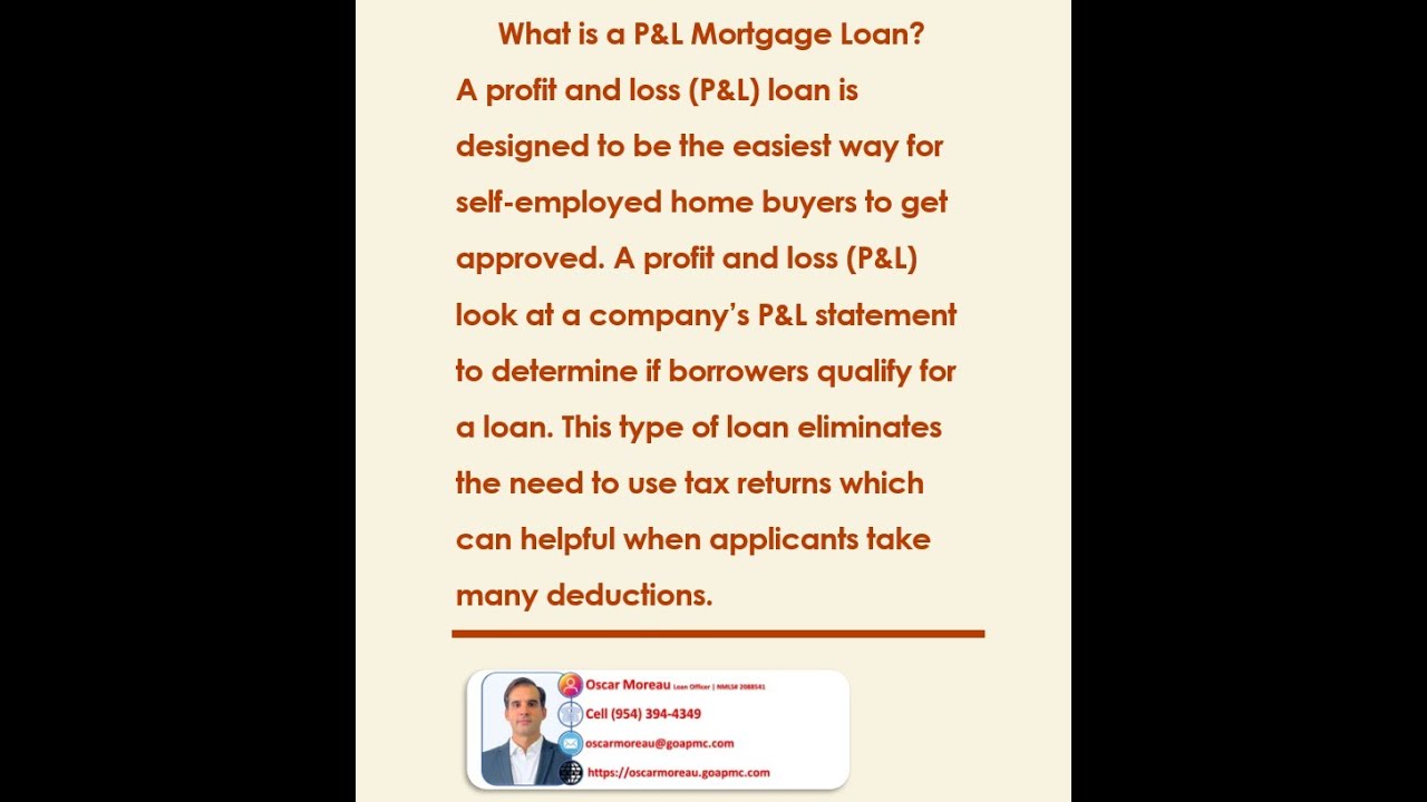 What is a Profit and Loss Loan