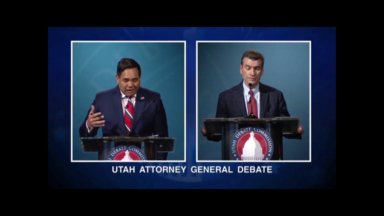Full Debate: Greg Skordas, Sean Reyes square-off in Utah Attorney General Debate