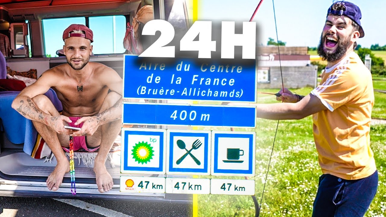 24H SUR UNE AIRE D'AUTOROUTE ... (ft. Bastos)