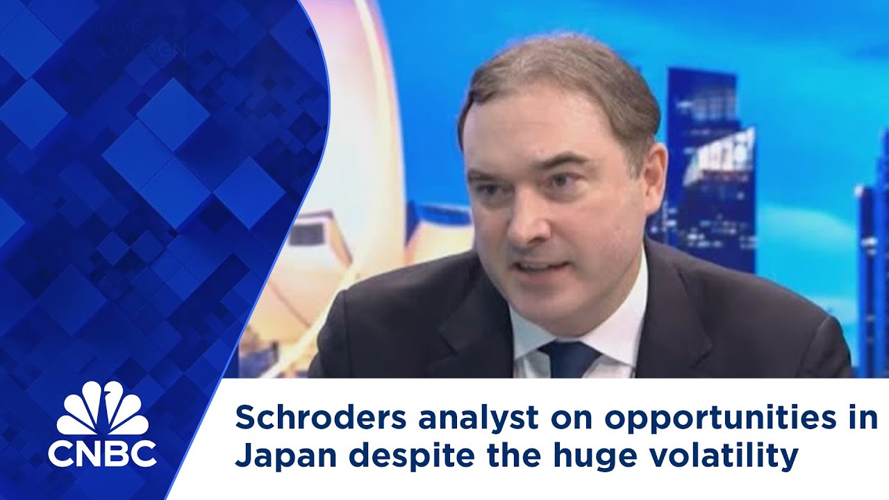 Schroders: we see opportunities in Japan despite the huge volatility in markets