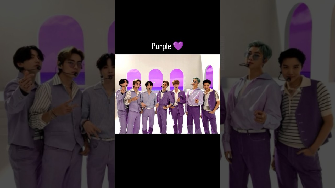 Bts video💜💟and my beautiful colour purple 🟣💜#shortvideo #bts #youtubeshorts #army#btsarmy