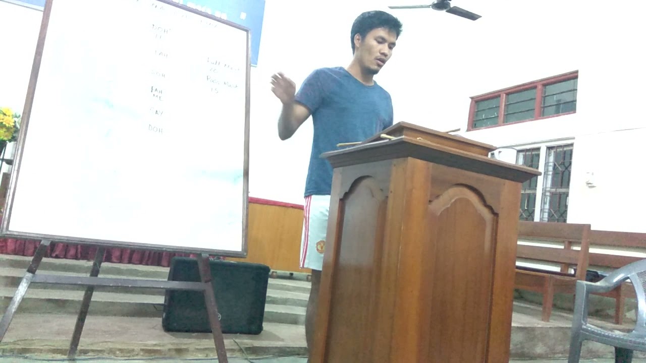 Tv. Hauray solfa zilna at MELC Church, simveng