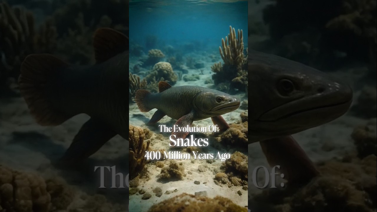 The Evolution Of Snakes 🐍