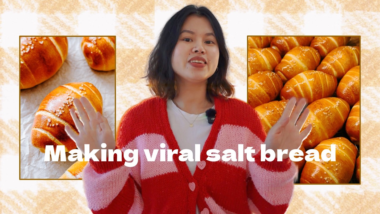 Making viral salt bread