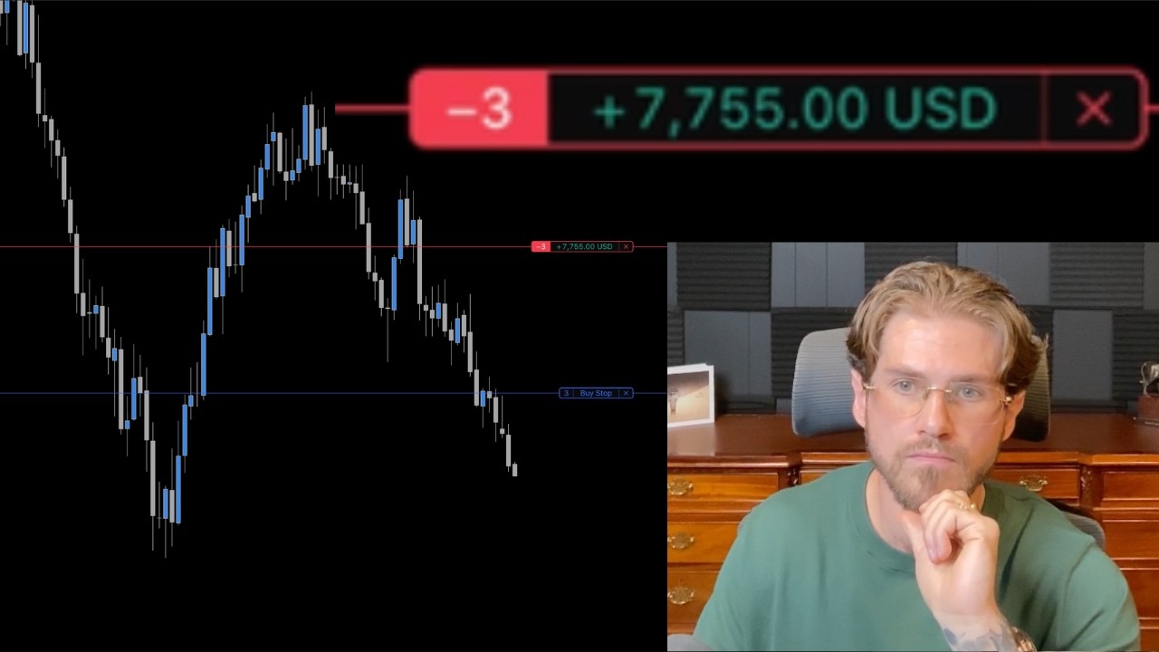 Live Day Trading Making $7,755 In 23 Minutes