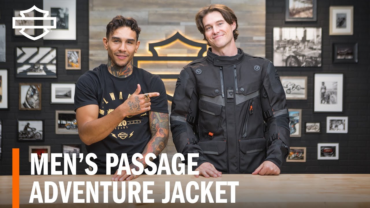 Harley-Davidson Men's Passage Adventure Riding Jacket Overview