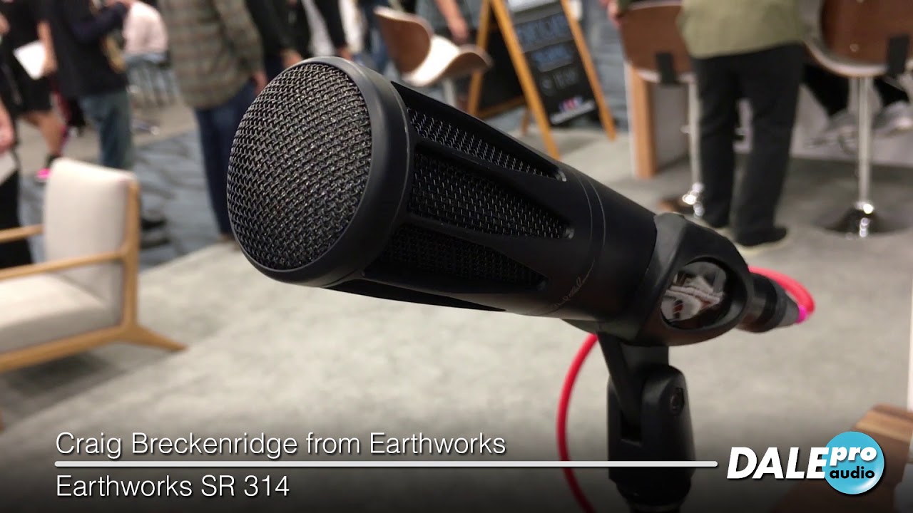 Dale Pro Audio - Earthworks SR 314 at Winter NAMM 2019