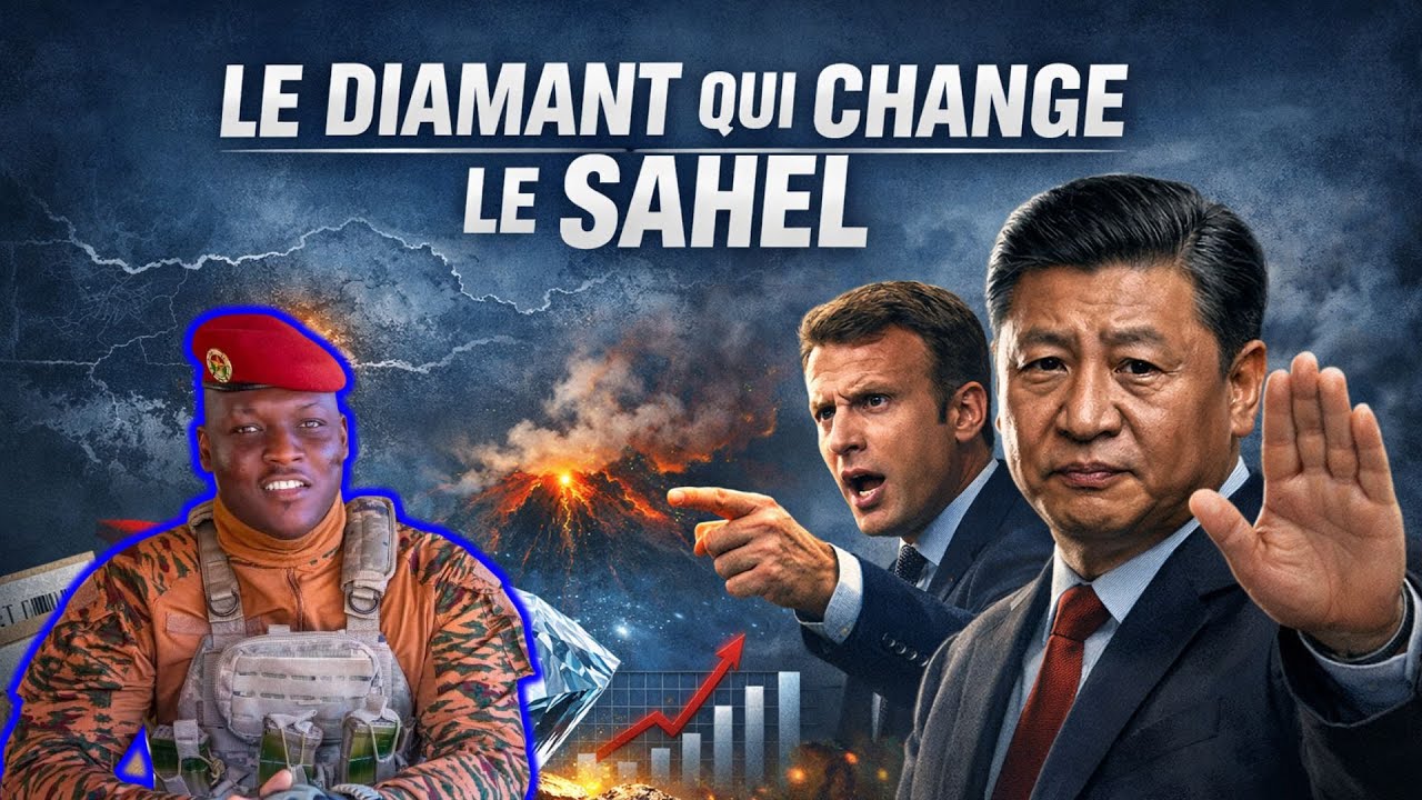 Ibrahim Traoré et le diamant du Sahel : 2 chiffres qui changent l’équilibre mondial