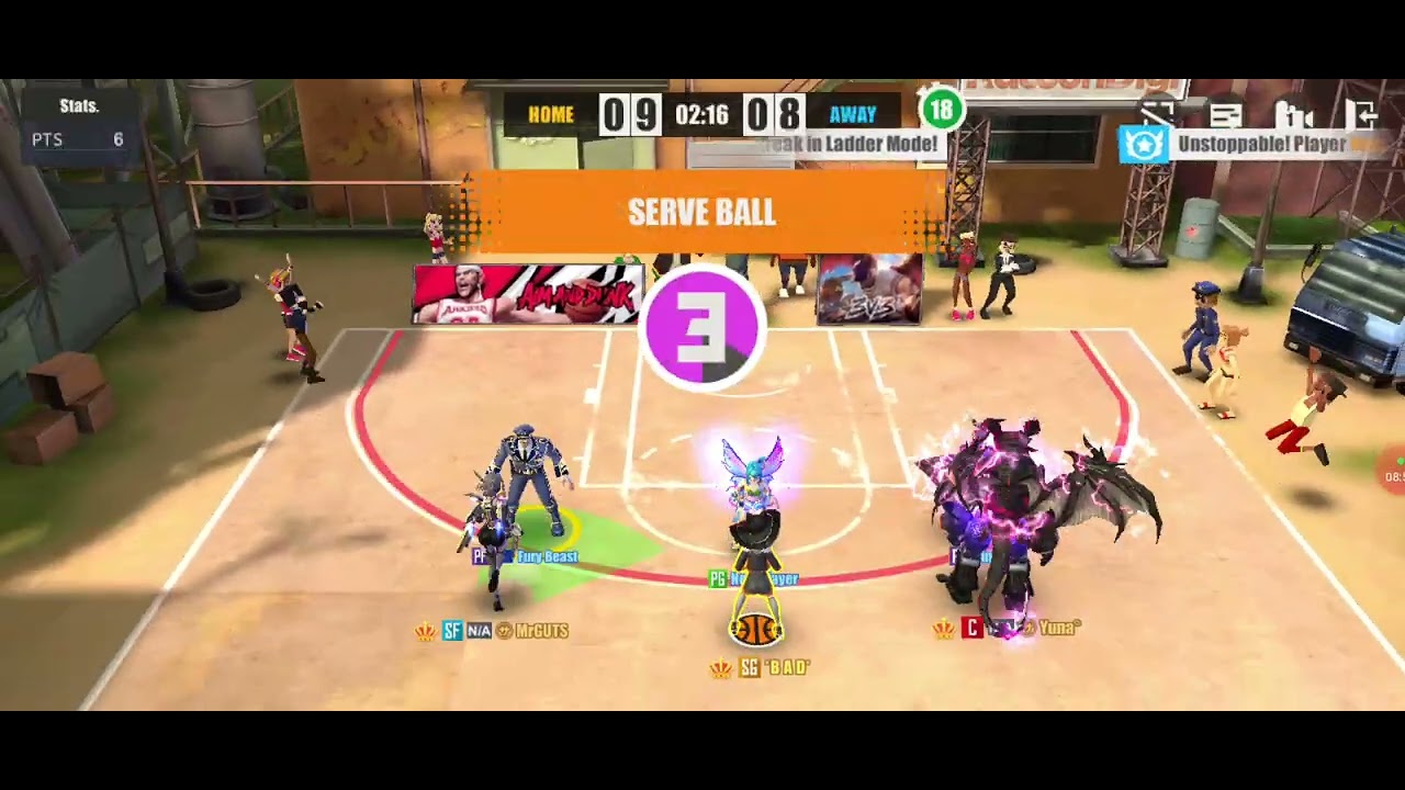 First time after lot months we try Reno gameplay #streetballallstar 