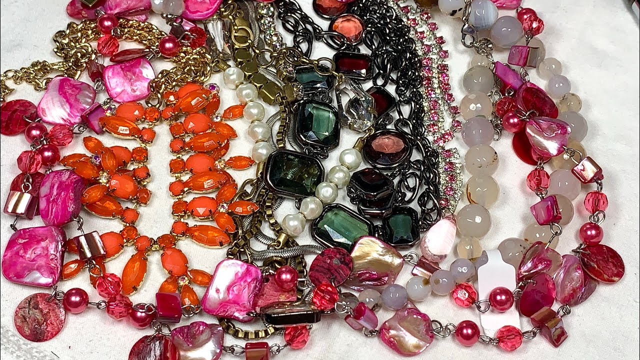 25 Pounds Jewelry Unboxing Ep3 😁 Bakelite! Montana Moss Agate! Bagged Lots! & Sales #Reseller