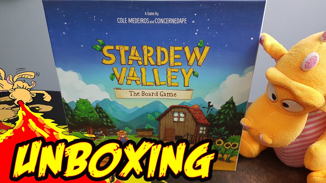 Stardew Valley: The Board Game - Unboxing