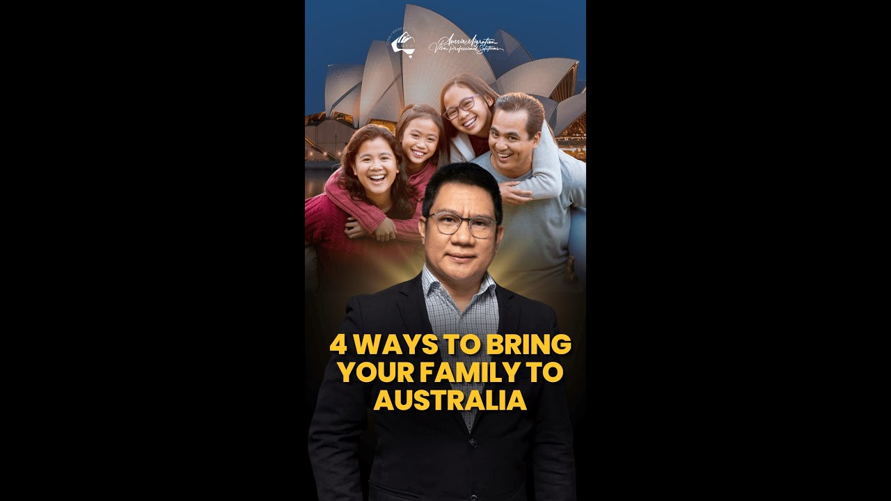 🌏✨ Bring Your Family to Australia with These Visa Pathways! ✨🌏
