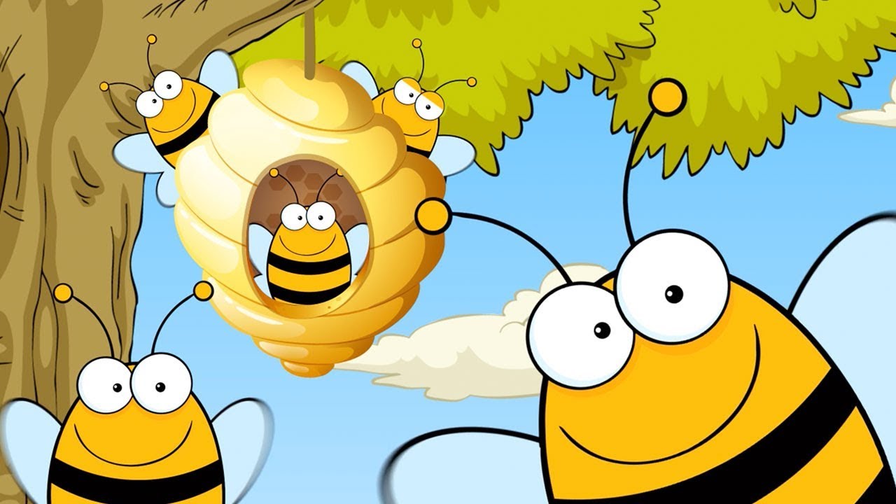 Arı vız vız vız çocuk şarkısı - Eğlenceli çocuk şarkısı - Şen dostlar