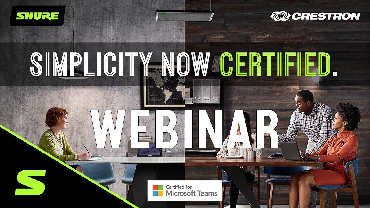 IntelliMix Room Teams Certification with Crestron