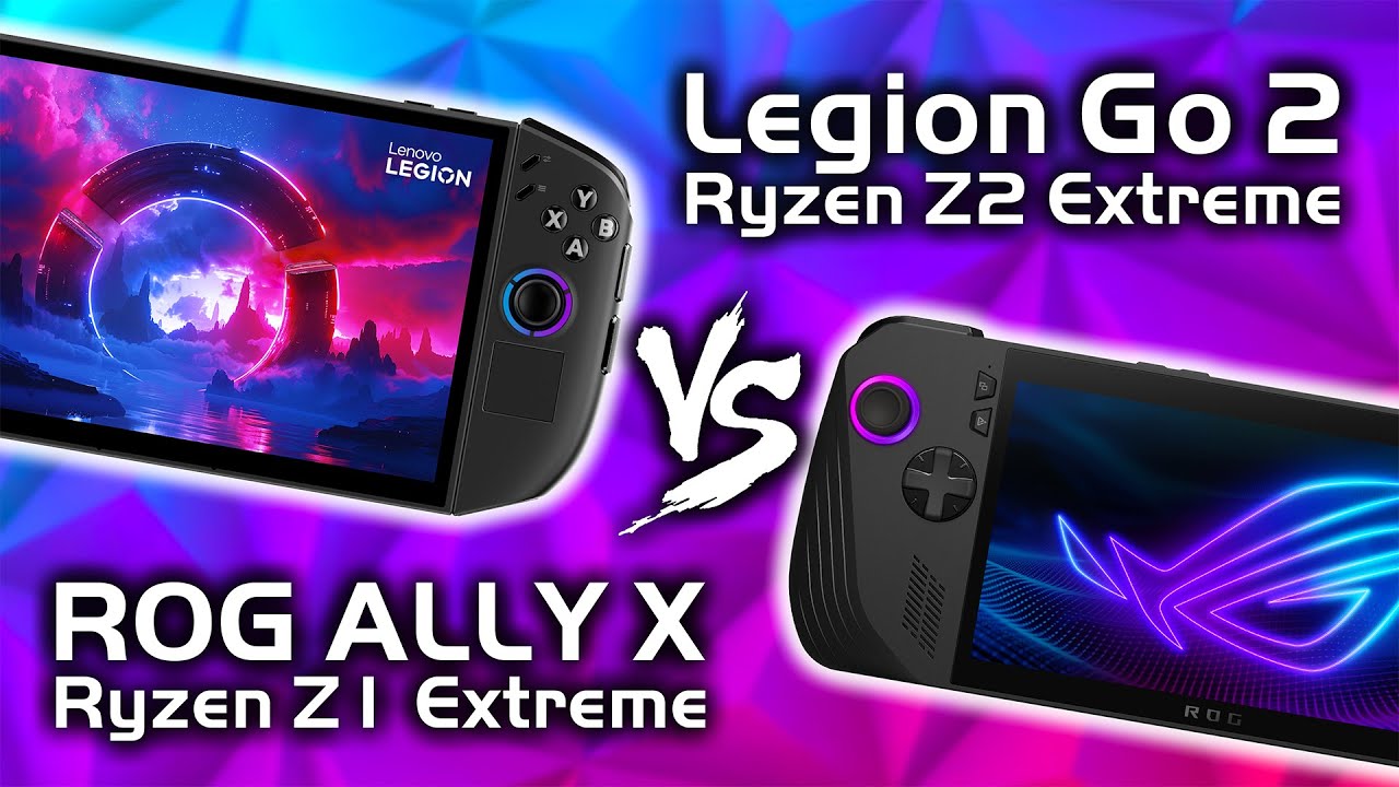 Legion Go 2 против ROG Ally X! Стоит ли Z2 Extreme своих денег?