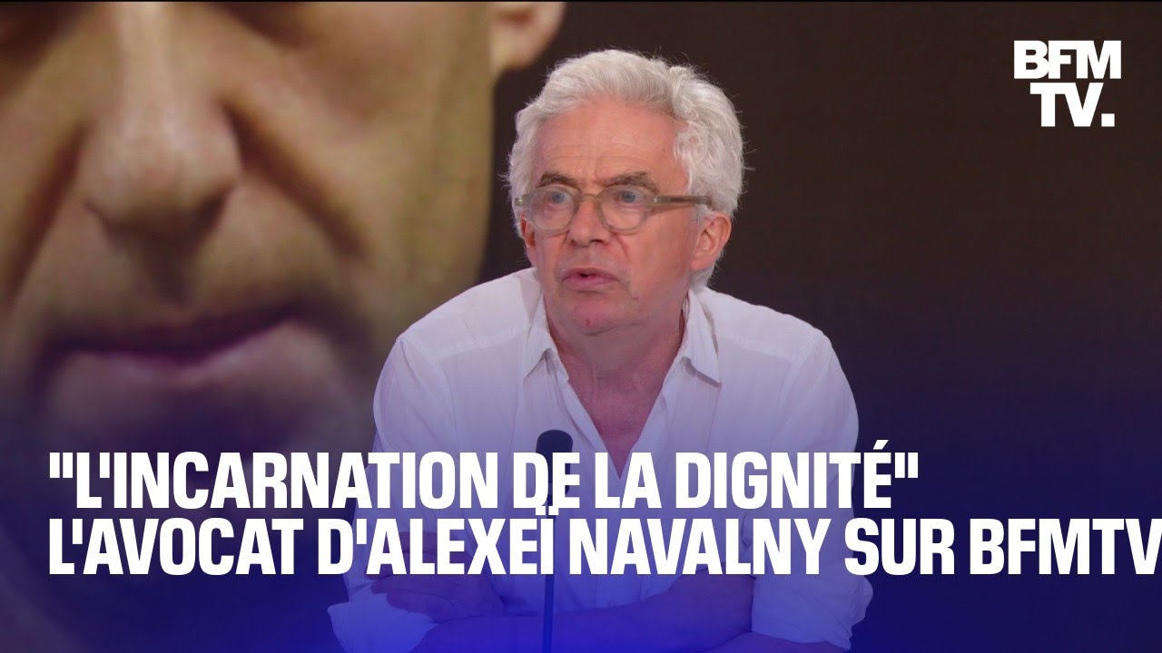 Mort d'Alexe&iuml; Navalny: William Bourdon, avocat fran&ccedil;ais de l'opposant russe, r&eacute;agit &agrave; sa mort