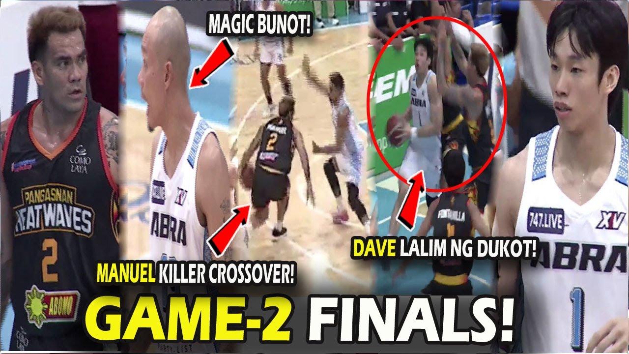 DAVE ang LALIM ng DUKOT! | MANUEL may CROSSOVER MOVES! | GAME-2 FINALS | NOV. 21, 2025