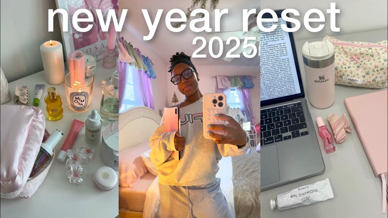 ultimate 2025 reset ✨ shopping, goal setting, planner set up, vision board