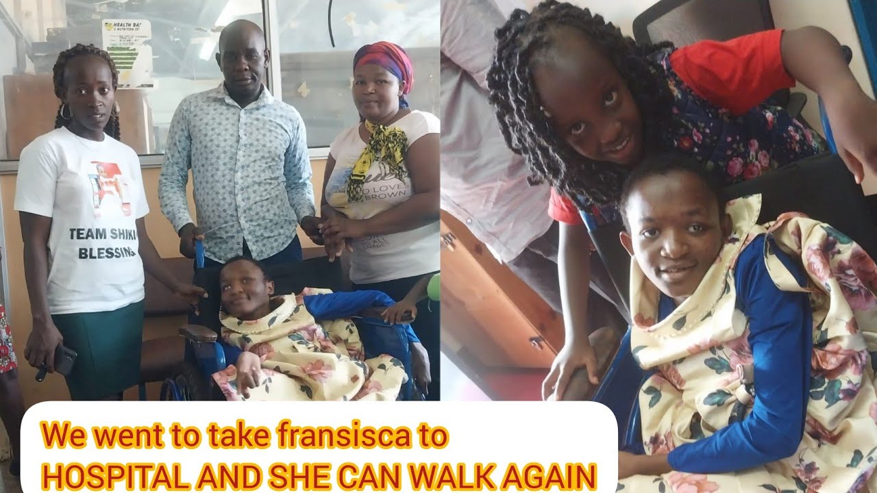 😭UPDATES ABOUT  FRANSISCA.SHE CAN WALK   AGAIN GUYS