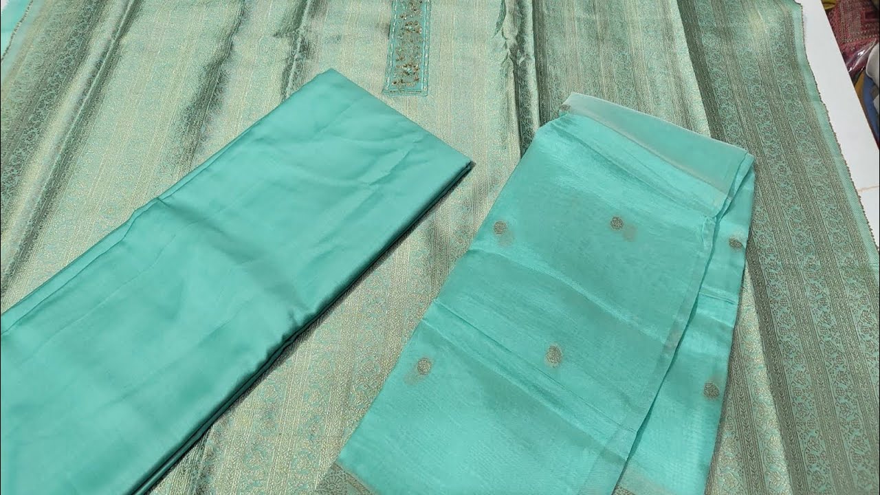 Ganga viscose silk & maslen fabric
