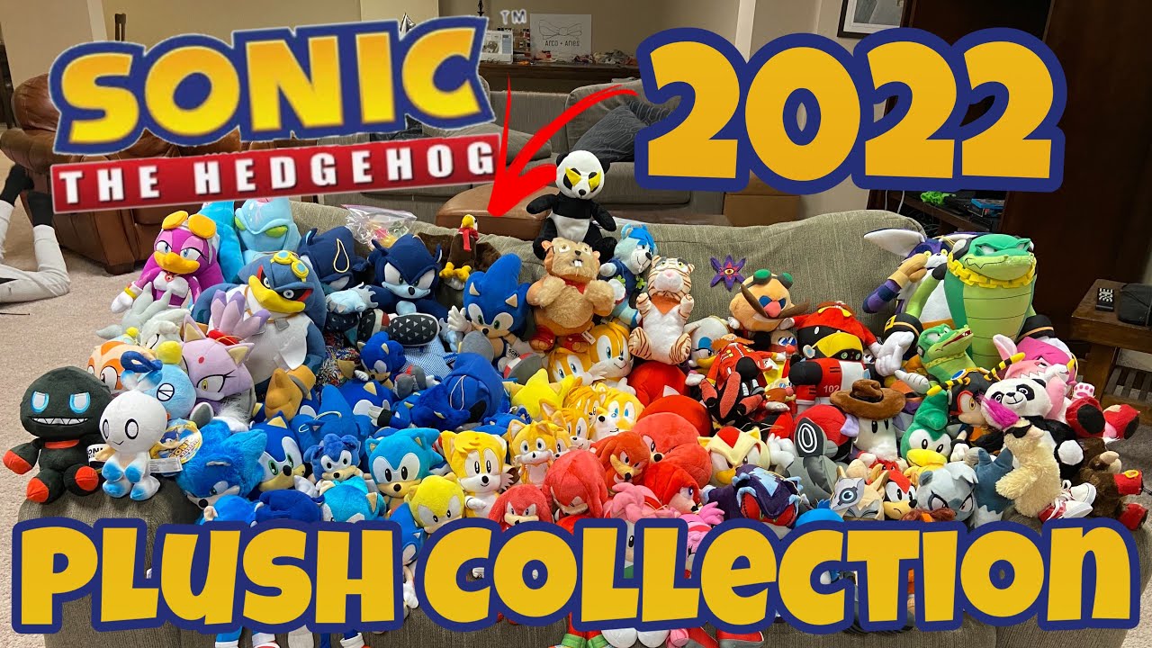Sonic The Hedgehog Plush Collection 2022 - PlushShowSeries