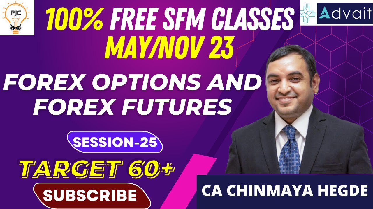 Session 25 Forex Options And Forex Futures | CA Final Free SFM Classes May/Nov 2023