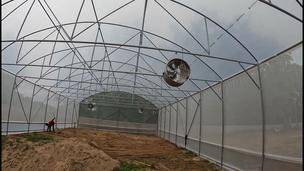 รีวิวโรงเรือน T- Greenhouse ขนาด 10 x 20 เมตร แบบน๊อคดาวน์