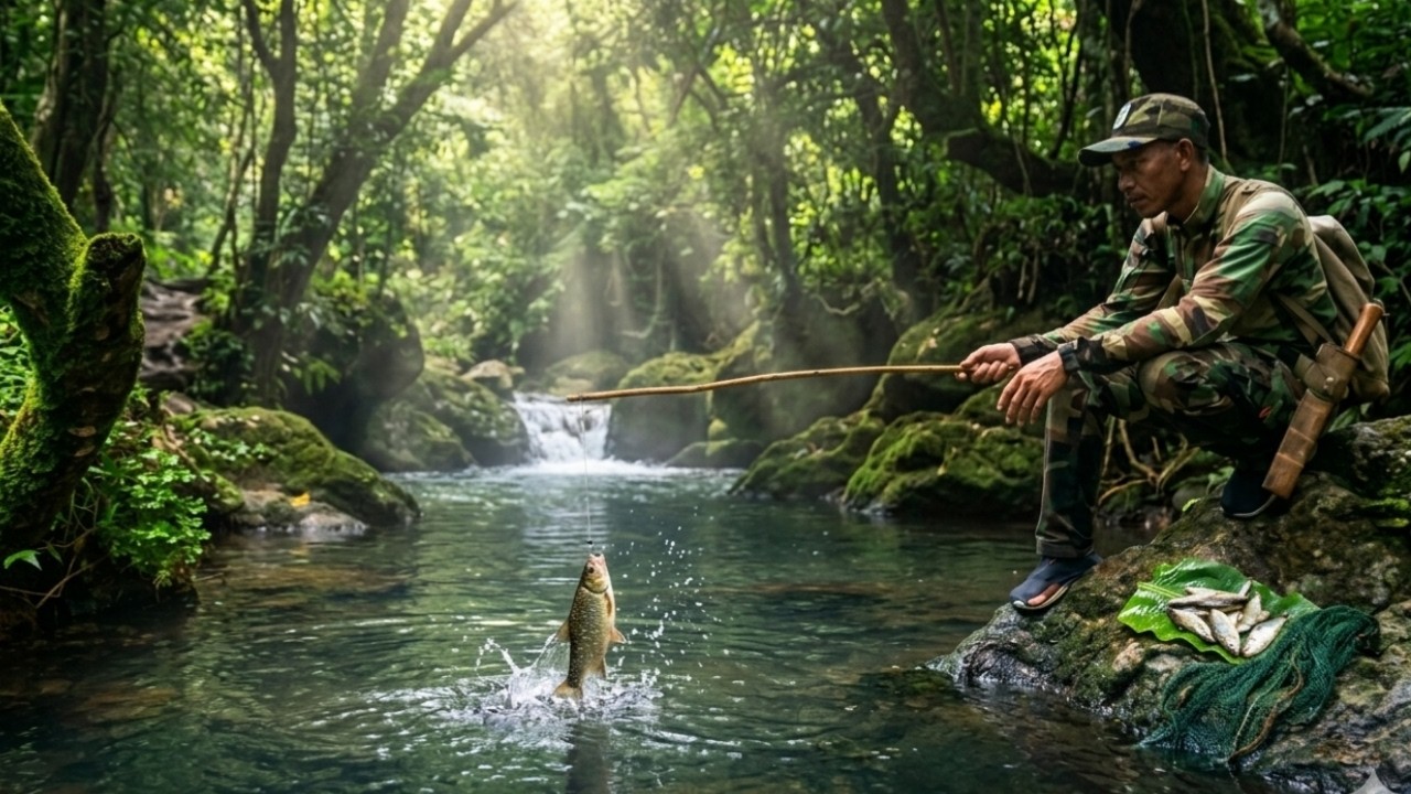 Berpetualangan Memancing di Sungai Tersembunyi