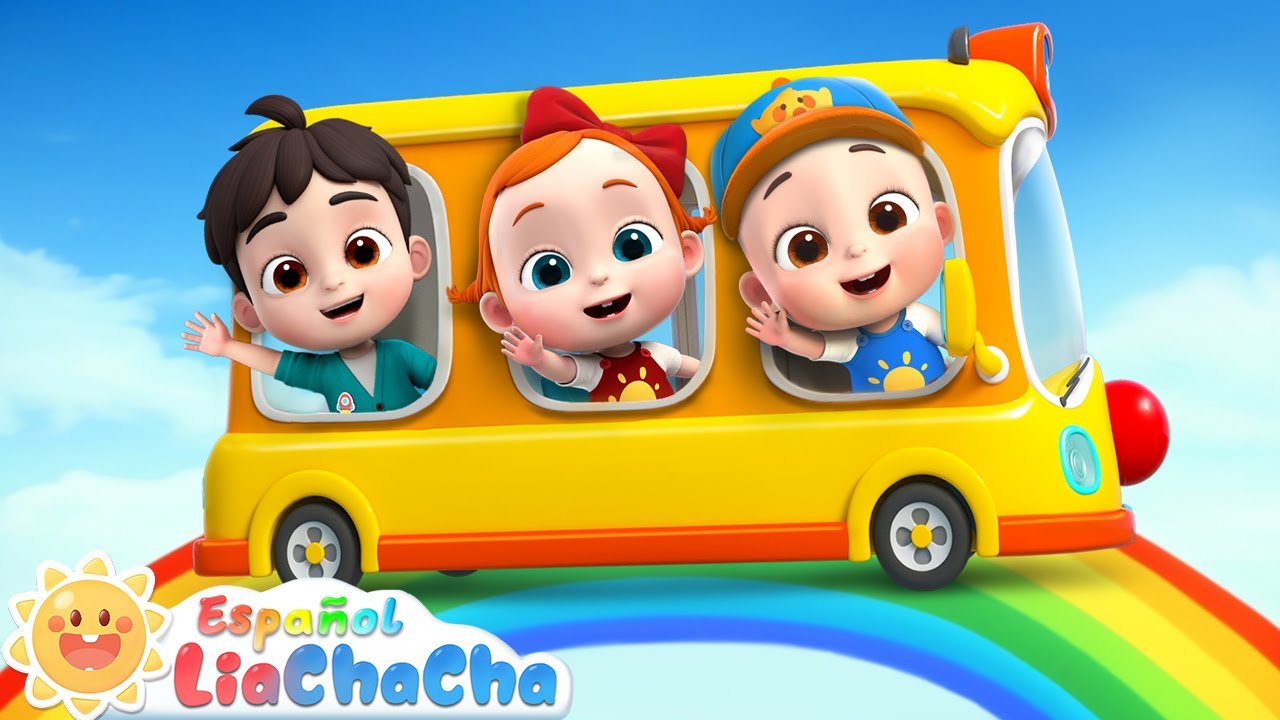 Las Ruedas del Bus🚌 | The Wheels on the Bus | LiaChaCha en Español - Canciones Infantiles