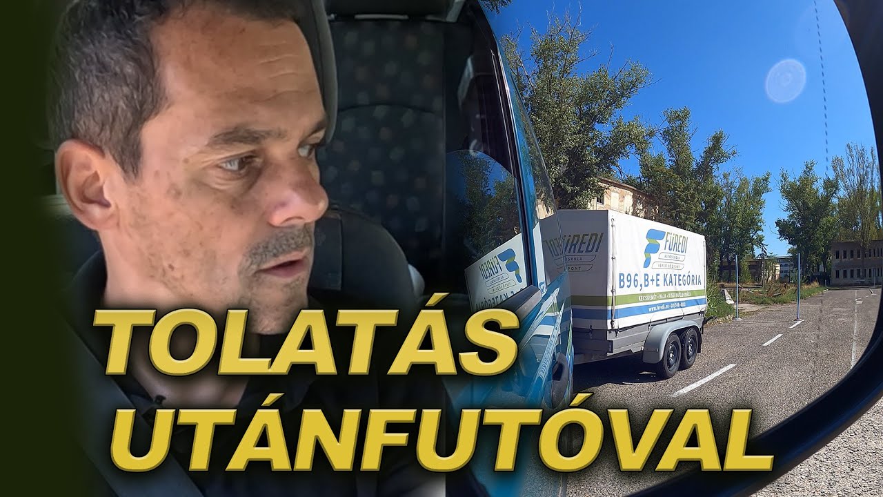 ☝️ Ha meg akarsz tanulni tolatni utánfutóval ezt a videót nézd meg