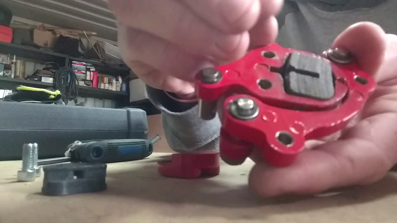 Monster Moto mini bike brake pad replacment