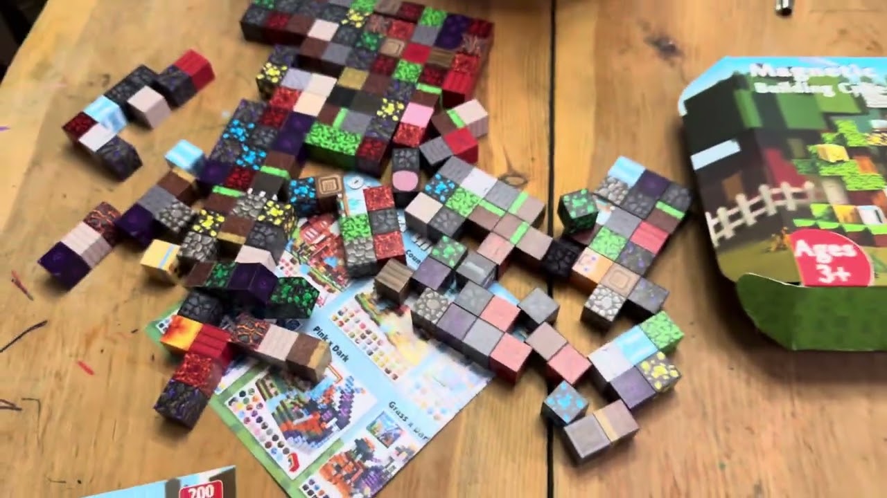 Magnetic building blocks 