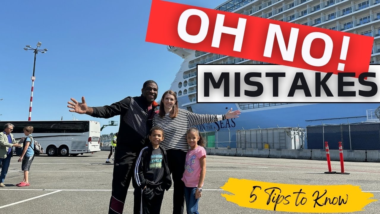 Avoid Disaster! Alaska Cruise Tips: 5 Mistakes We Made